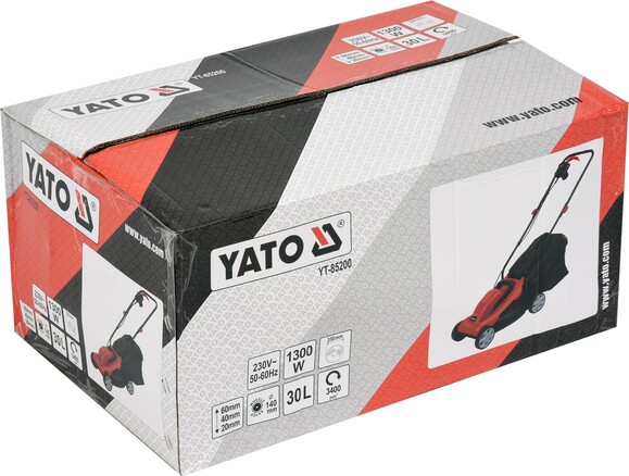 Газонокосилка электрическая Yato YT-85200 изображение 9