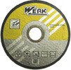 Круг отрезной Werk 115х1,0х22,23 мм по металлу