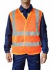 Светоотражающий жилет Free Work Absolut Reflect Air оранжевый р.XL (67132)