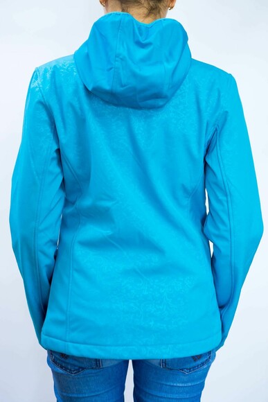 Куртка жіноча трекінгова мод.ROSE, вітро/водонепроникна, бірюзового кольору, р.М ARDON 51215 изображение 5