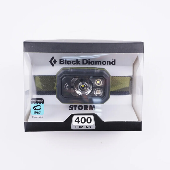 Налобный фонарь Black Diamond Storm 400 Dark Olive (BD 620658.3002) изображение 3