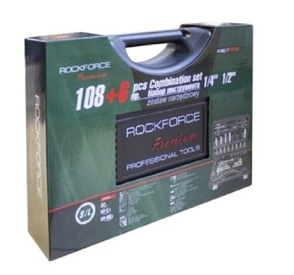Набір інструментів Rock Force RF-41082-7 Premium 108 шт 49892 фото 6