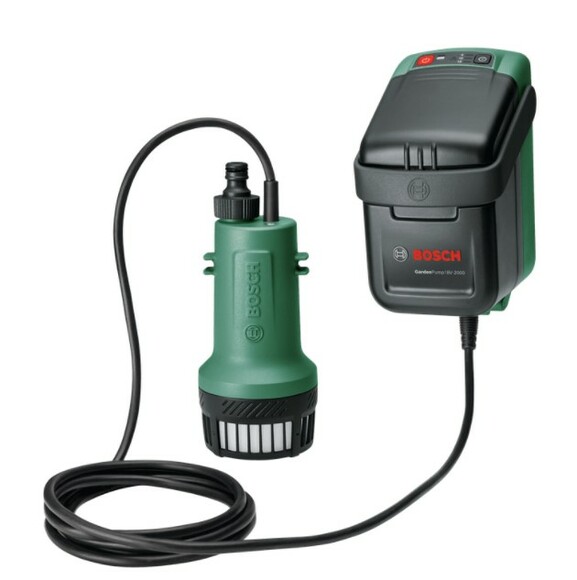 Насос аккумуляторный Bosch GardenPump 18V-2000 (06008C4202) изображение 2
