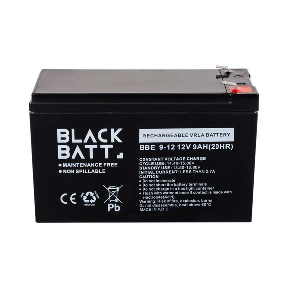 Аккумулятор Blackbatt 9 Ач (6850502) изображение 4