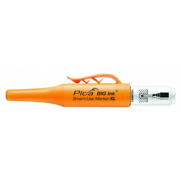 Маркер з довгим носиком Pica BIG Ink Smart-Use Marker XL (білий) (170/52) фото 2