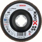 Диск пелюстковий Bosch X-LOCK Best for Metal X571, G40, 115 мм (2608621763)