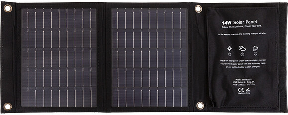 Сонячна панель PowerPlant 14W, 2 USB Type-A (PB930555)