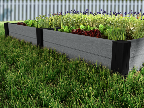 Горшки Keter Vista Modular Garden Bed 2 pack, серые (252530) изображение 3