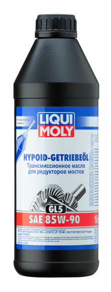 Минеральное трансмиссионное масло LIQUI MOLY Hypoid-Getriebeoil SAE 85W-90, 1 л (1035)