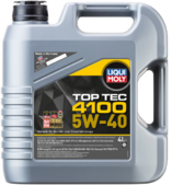 Синтетическое моторное масло LIQUI MOLY Top Tec 4100 SAE 5W-40, 4 л (2195)