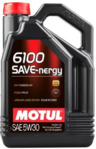 Моторна олива Motul 6100 Save-nergy, 5W30 4 л (109378)