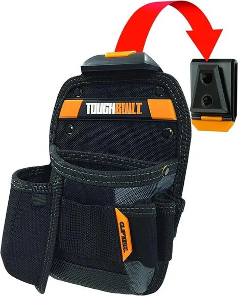 Строительная поясная сумка для ножа ToughBuilt ClipTech (TB-CT-26) изображение 7