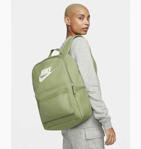 Рюкзак Nike NK HERITAGE BKPK (зеленый) (DC4244-334) изображение 9