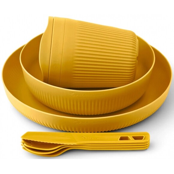 Набір посуду Sea to Summit Passage Dinnerware Set (arrowwood yellow) (STS ACK037051-120917) фото 2