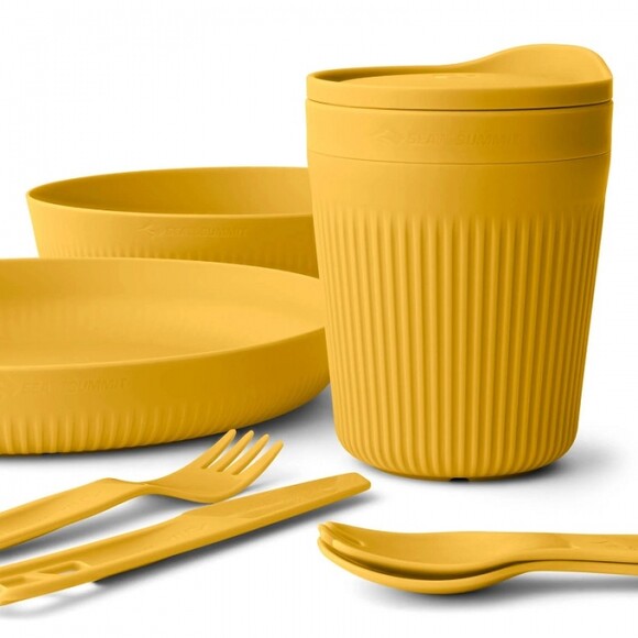Набір посуду Sea to Summit Passage Dinnerware Set (arrowwood yellow) (STS ACK037051-120917) фото 3