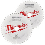 Набір пиляльних дисків Milwaukee 216 мм, 48T/60T, 2 шт. (4932479575)