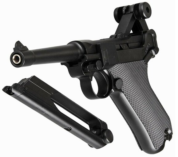 Пневматический пистолет Umarex Legends Luger P08 Blowback, калибр 4.5 мм (1003687) изображение 4