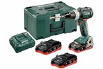 Аккумуляторный шуруповерт Metabo BS 18 LT BL LiHD Set (3x LiHD 3.5 Ah) (602325930)