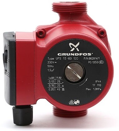 

Насос циркуляционный Grundfos UPS 15-60 130 (96281471)