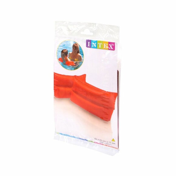 Детские надувные нарукавники Intex Оранжевые 6-12 лет 25х17см (59642) изображение 2