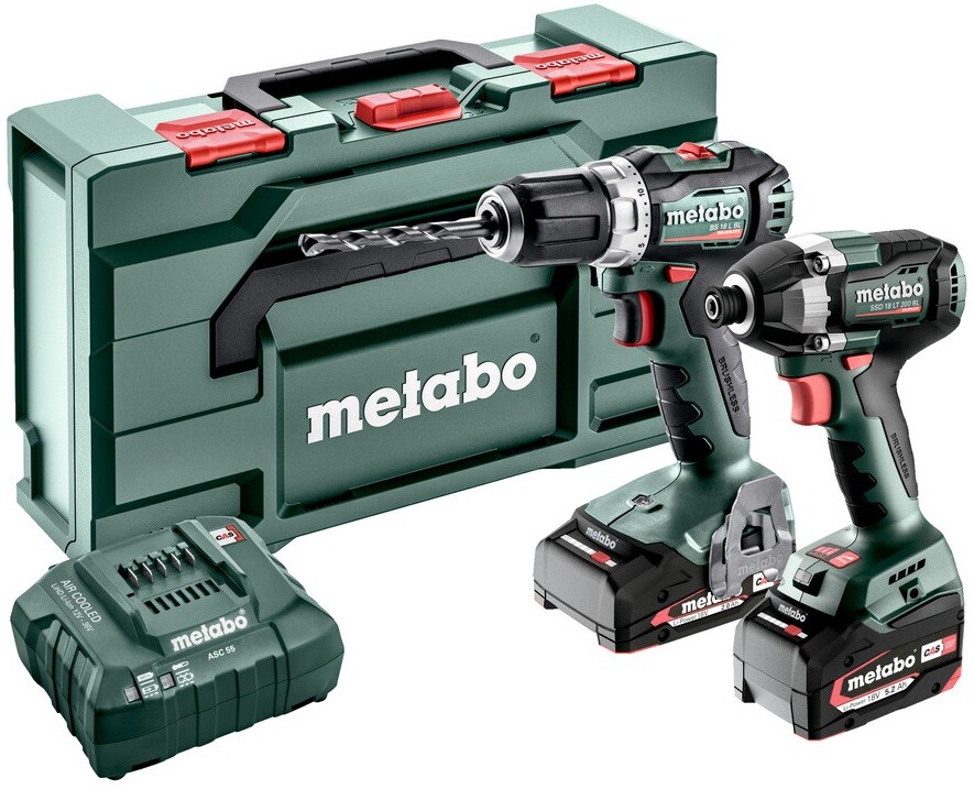 

Комплект аккумуляторных инструментов Metabo COMBO SET 2.8.3 18V (685195000)