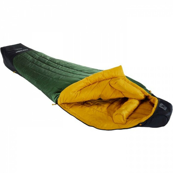Спальный мешок Nordisk Gormsson -10° Mummy Large artichoke green/mustard yellow/black (032.0008) изображение 8