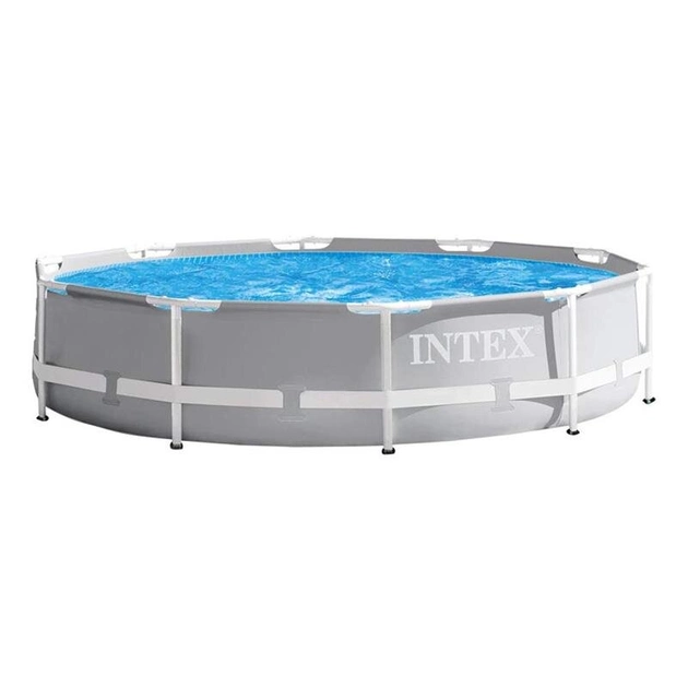 

Круглий каркасний басейн Intex Prism Frame Pool (305x76 см) (26700)