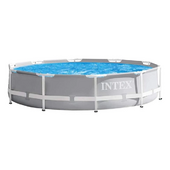 Круглый каркасный бассейн Intex Prism Frame Pool (305x76 см) (26700)