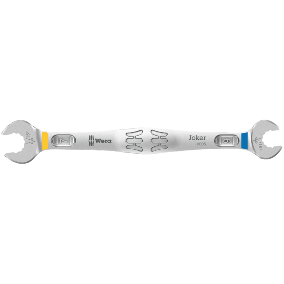 Двохсторонній ріжковий гайковий ключ WERA Joker 6005, 6×7 мм (05020310001)
