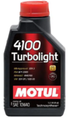 Моторное масло Motul 4100 Turbolight, 10W40 1 л (108644)