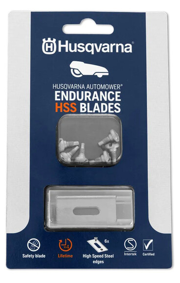 Ножі для газонокосарки-робота Husqvarna Endurance HSS Automower 6 шт. (5998052-01) фото 2