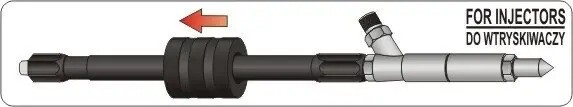 Съемник форсунок Yato М8, М12, М14, ударный (YT-0617) изображение 3