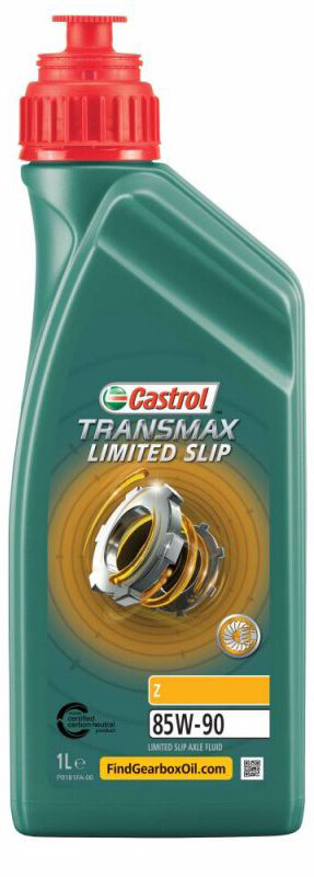 

Трансмиссионное масло CASTROL TRANSMAX LIMITED SLIP Z 85W-90, 1 л (15D987)