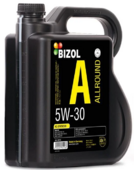 Синтетическое моторное масло BIZOL Allround 5W-30, 4 л (B81336)