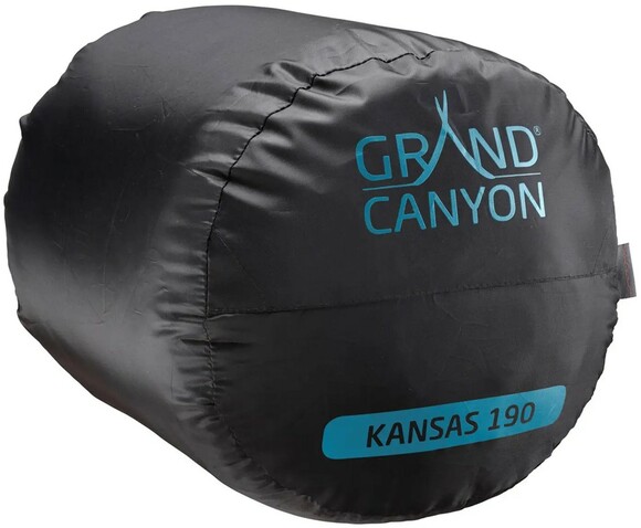 Спальный мешок Grand Canyon Kansas, 190, 0°C Caneel Bay Left (DAS302745) изображение 8