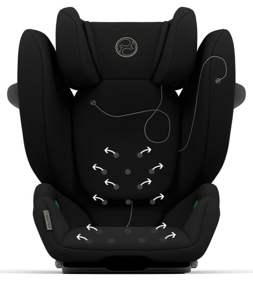 Автокресло CYBEX Solution G i-Fix (Moon Black), 15-50 кг (522002275) изображение 7