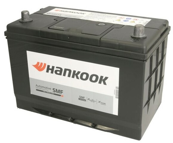 Автомобільний акумулятор Hankook MF59518 12 В (95 Аh, 720 А, R+) фото 2