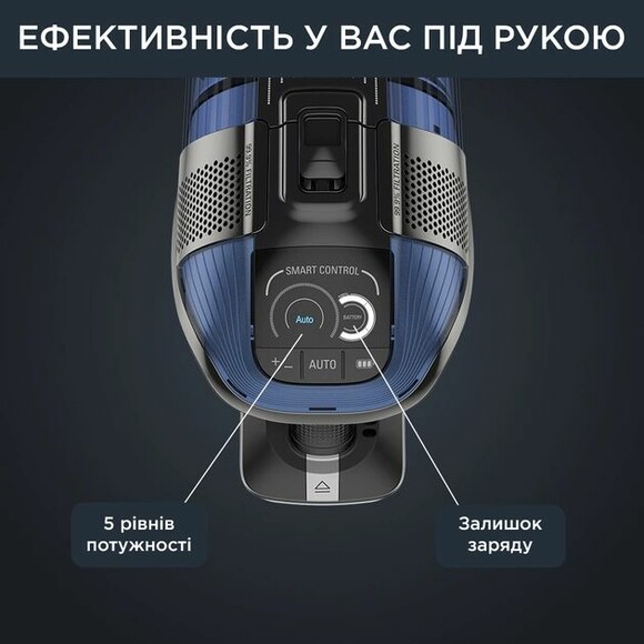 Пилосос Rowenta X-Force Flex 12.60 Auto Aqua (RH98C0WO) фото 9