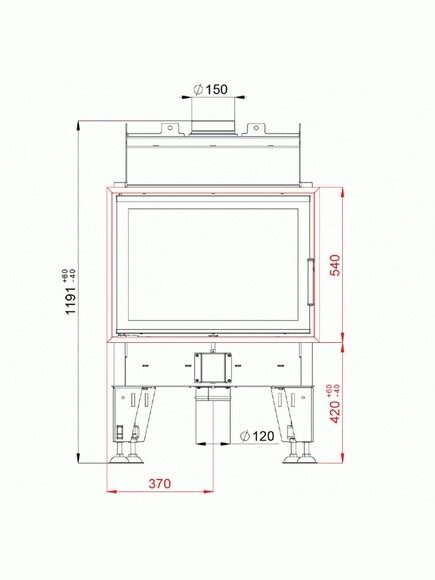 Каминная топка BeFHome FEEL 7 (000-0001793) изображение 2