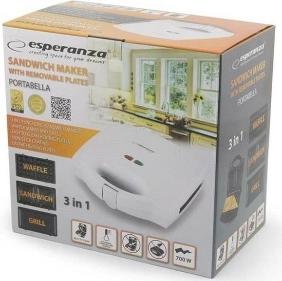 Мультимейкер 3 в 1 Esperanza EKT006W фото 6