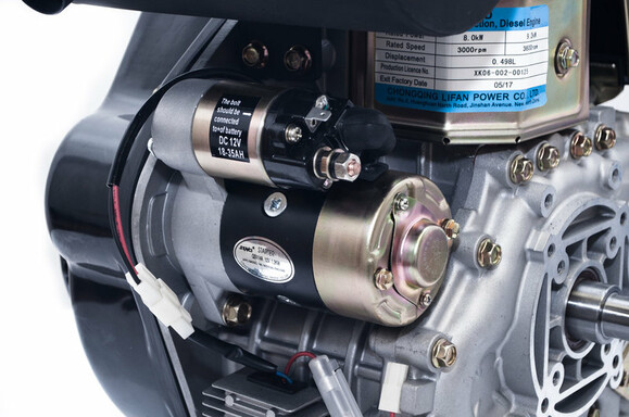 Двигатель общего назначения Lifan C192FD дизельный изображение 4