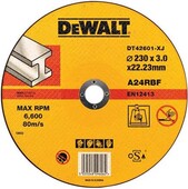 Диск відрізний DeWALT 230х3.0х22.23 мм по металу (DT42601)