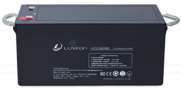 Аккумуляторная батарея Luxeon LX12-260MG изображение 2