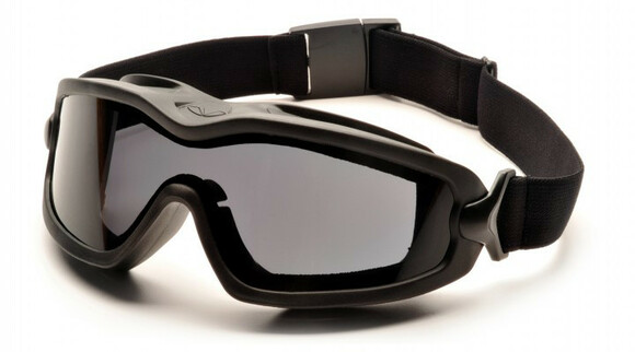 Защитные очки Pyramex V2G-Plus XP Gray Anti-Fog черные (2В2Г-20П)