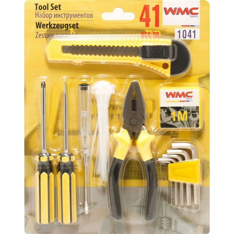 

Набор инструментов WMC TOOLS 42 предмета WT-1041