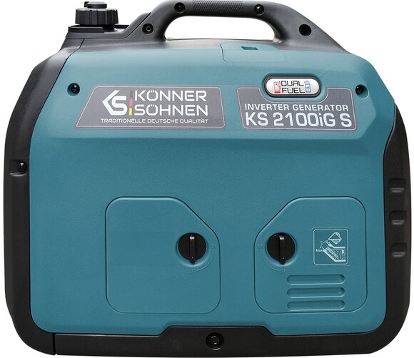 Інверторний двопаливний генератор Konner&Sohnen KS2100iG S фото 5