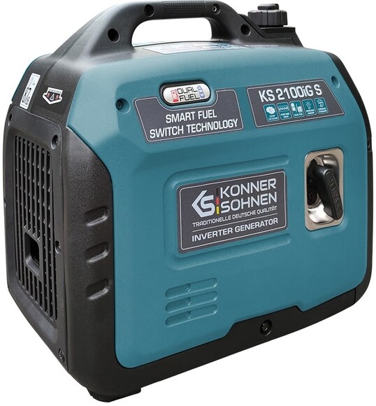 Інверторний двопаливний генератор Konner&Sohnen KS2100iG S фото 7