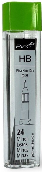 Запасні графітові жала PICA для Fine Dry, HВ, 24 шт. (сірий графіт) (7030/SB)