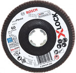 Диск пелюстковий Bosch B.f.Metal X-LOCK G60, 125 мм (2608619202)