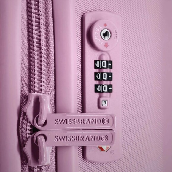 Чемодан Swissbrand Berlin (M) Violet (SWB_LHBER705M) изображение 9